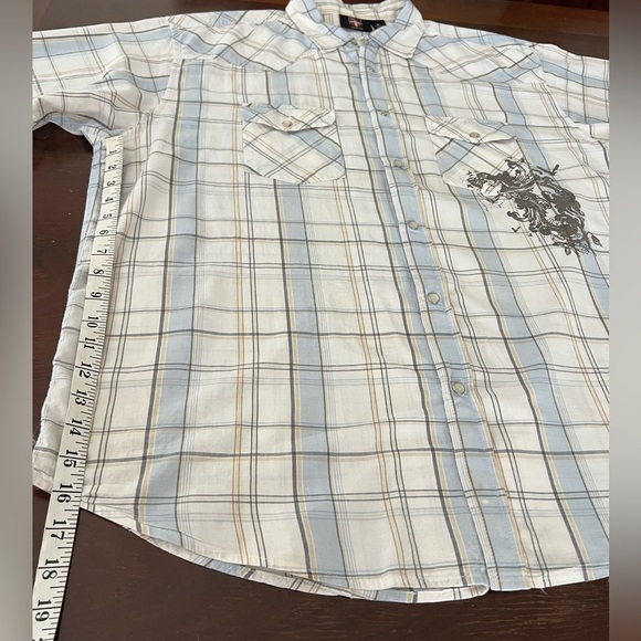 Swiss Cross Men’s Western Vintage 80s Vibes Shirt | XL - Picture 12 of 14